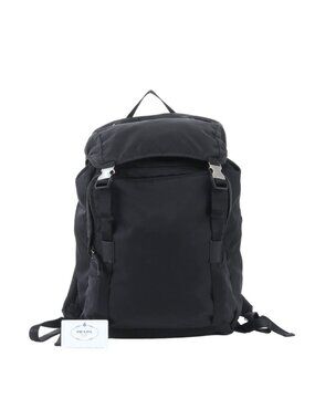 Prada Tessuto Nylon Backpack Black